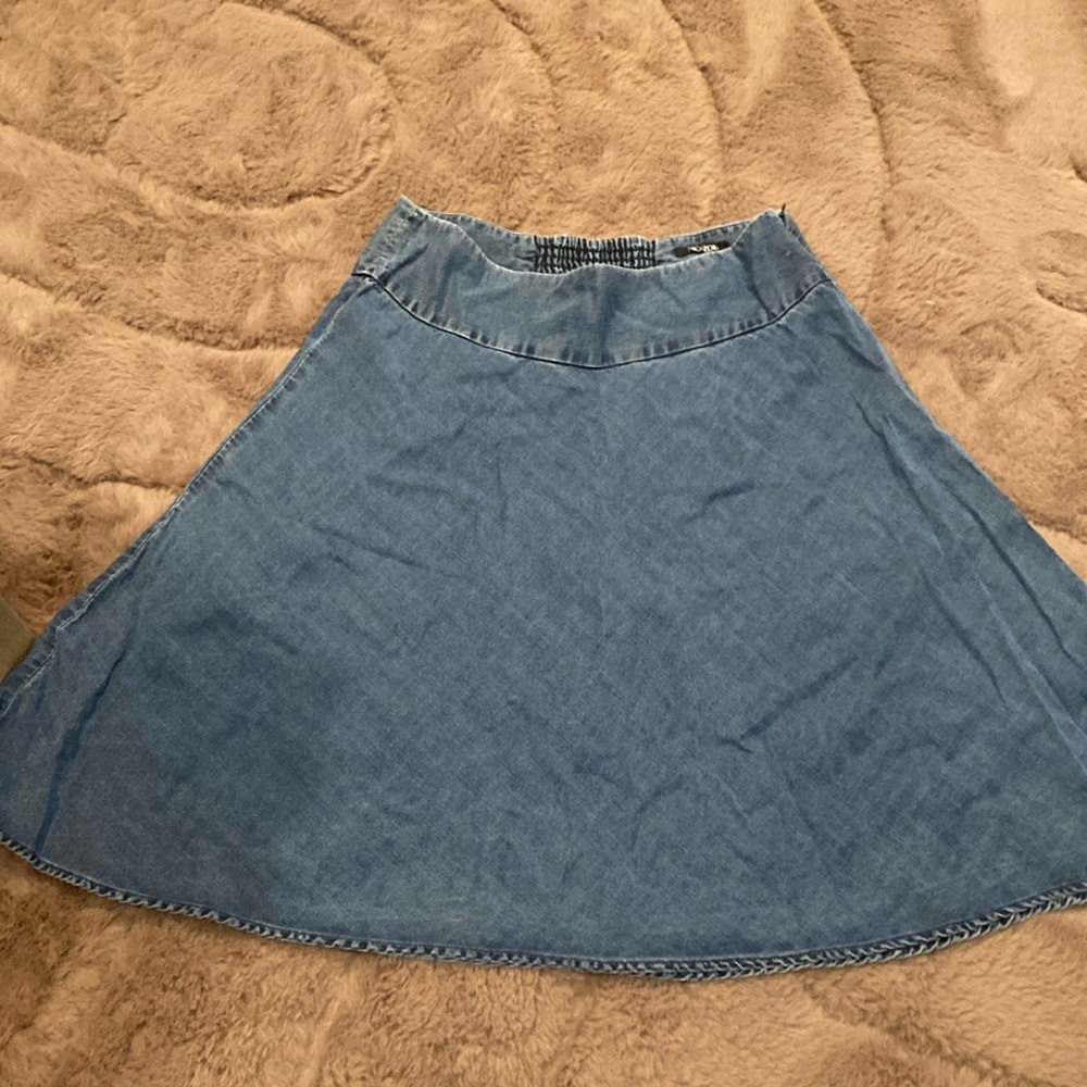 Nic + Zoe denim skirt